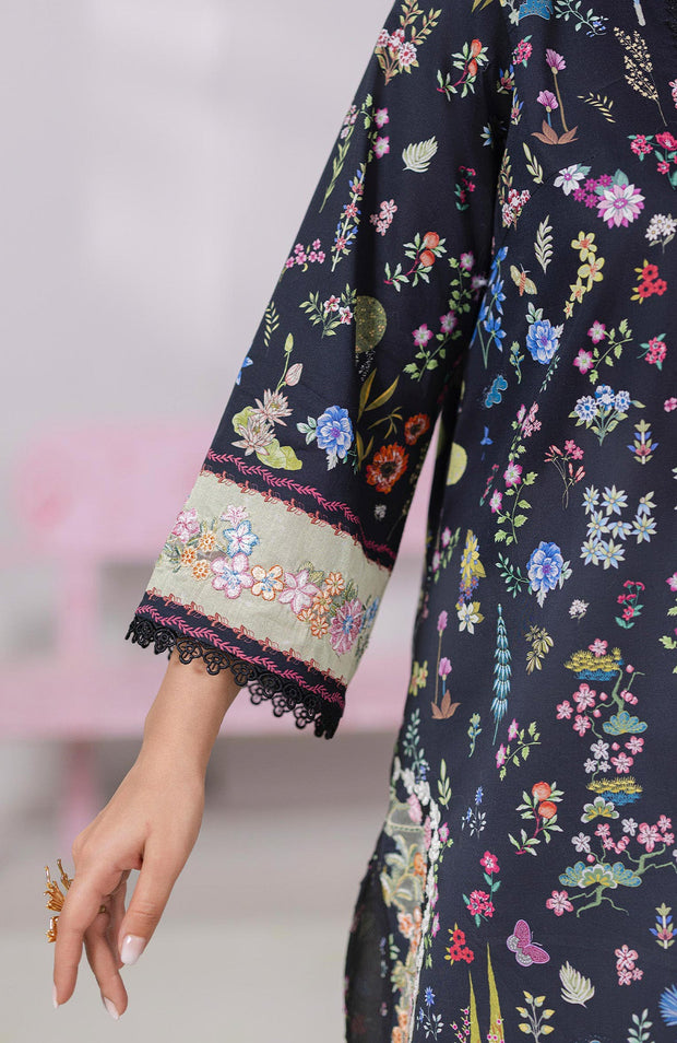 Qalamkar - Q Prints Vol II'25 by Qalamkar Printed Lawn Suits Unstitched 3 Piece - Summer Collection - aubranz.com