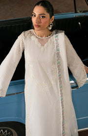 Zarif - Lamhay Luxury Lawn'25 By Zarif Embroidered Suits Unstitched 3 Piece - Summer Collectiom - aubranz.com