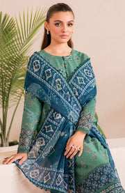 Xenia - XENIA PRINTKARI LAWN'25 EMBROIDERED SUITS UNSTITCHED 3 PIECE - SUMMER COLLECTION - aubranz.com