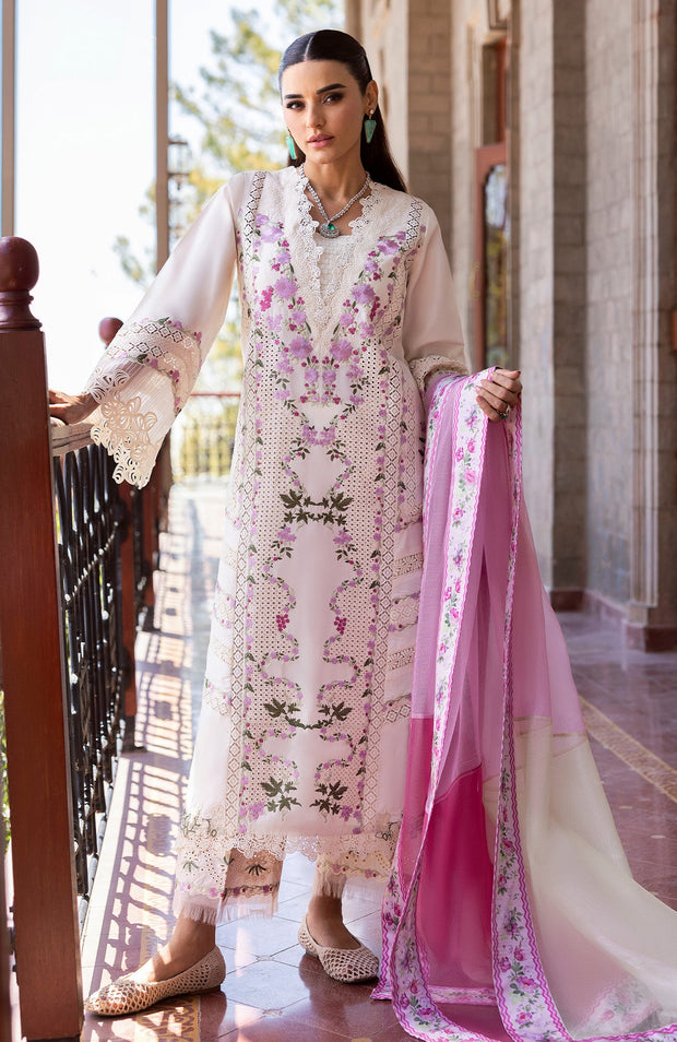 Sairashakira - Bloom Lawn'25 By Saira Shakira Embroidered Suits Unstitched 3 Piece - Summer Collection - aubranz.com