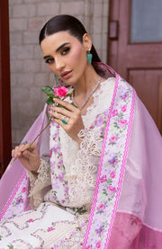 Sairashakira - Bloom Lawn'25 By Saira Shakira Embroidered Suits Unstitched 3 Piece - Summer Collection - aubranz.com