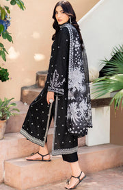 Zarif - Nura Textured Lawn'25 By Zarif Embroidered Suits Unstitched 3 Piece - Summer Collection - aubranz.com