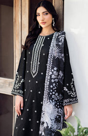 Zarif - Nura Textured Lawn'25 By Zarif Embroidered Suits Unstitched 3 Piece - Summer Collection - aubranz.com