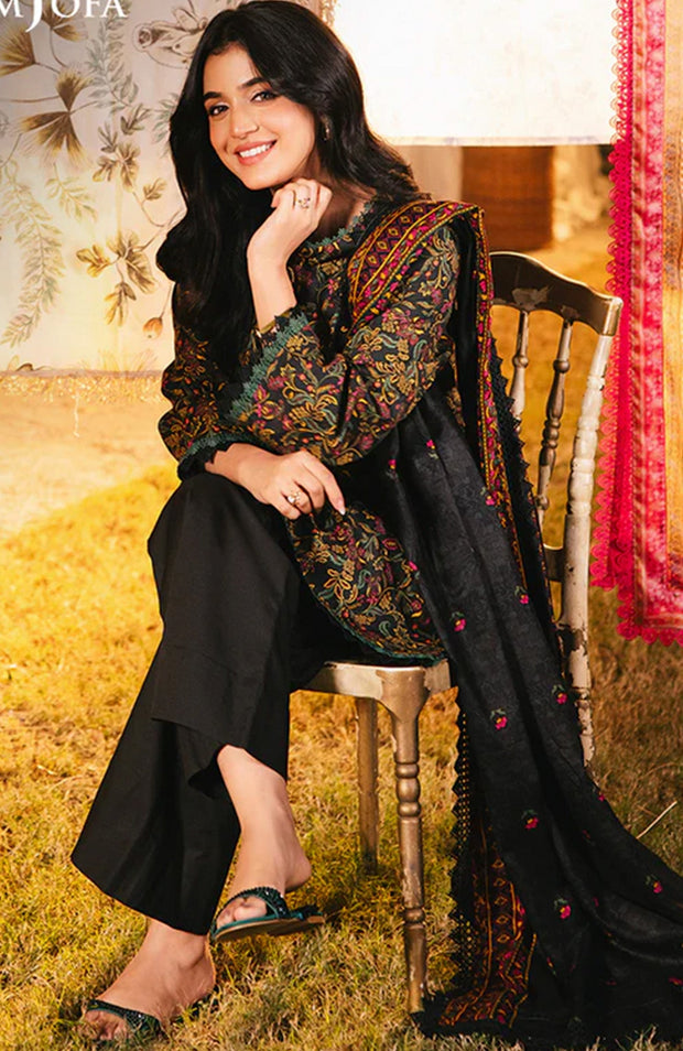 Asimjofa - Asim Jofa Lawn'25 Printed Suits Unstitched 3 Piece - Summer Collection - aubranz.com