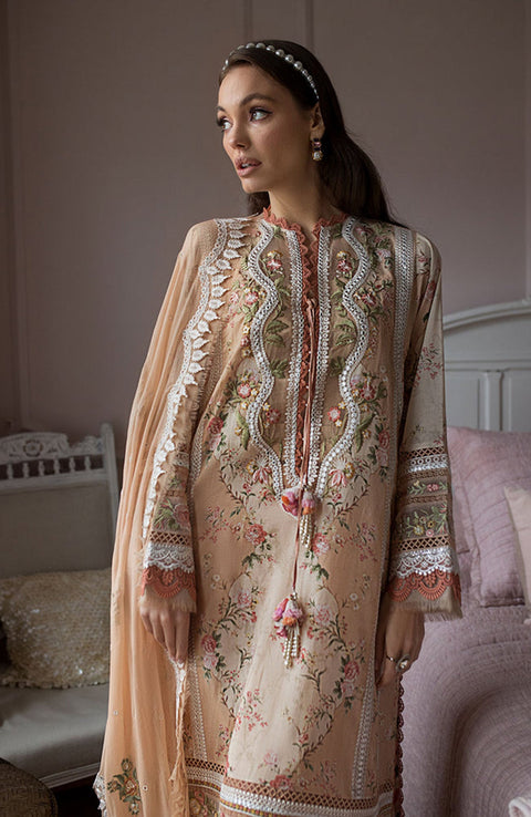 Sobia_Nazir - Luxury Lawn By Sobia Nazir'24 Unstitched 3 Piece Summer Collection - aubranz.com