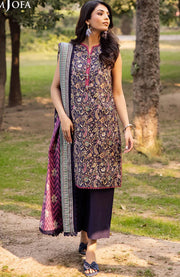 Asimjofa - Asim Jofa Lawn'25 Printed Suits Unstitched 3 Piece - Summer Collection - aubranz.com