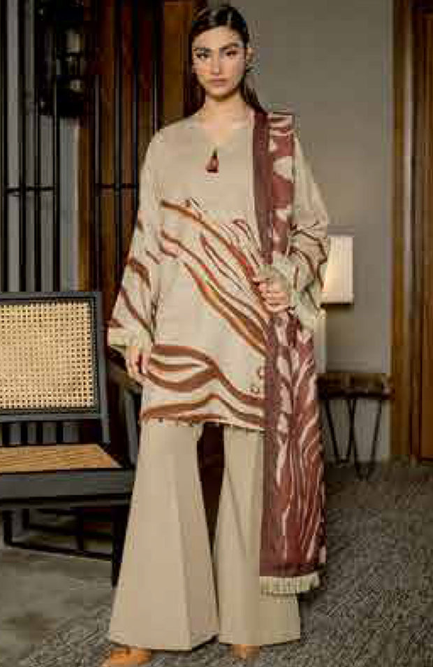 Mariab - M Basics WINTER'24 By Maria.B UNSTITCHED 3 PIECE- WINTER COLLECTION - aubranz.com