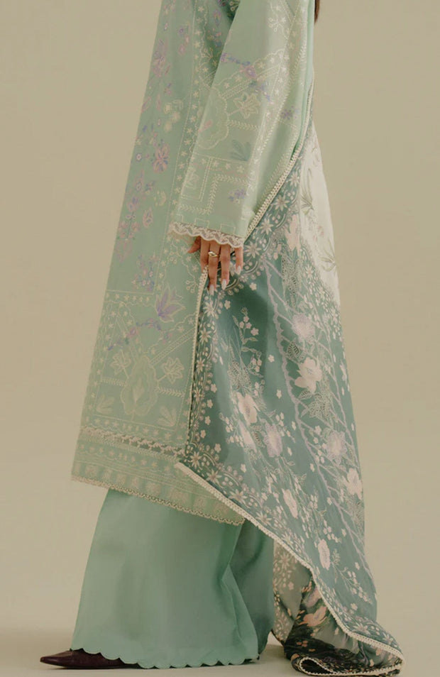 Zara_Shahjahan - Coco Lawn Drop Two'25 By Zara Shahjahan Embroidered Lawn Suits Unstitched 3 Piece - Summer Collection - aubranz.com