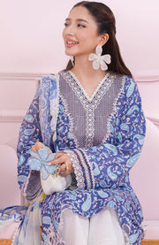 Qalamkar - Q Prints Vol II'25 by Qalamkar Printed Lawn Suits Unstitched 3 Piece - Summer Collection - aubranz.com