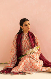 Zara_Shahjahan - Coco Prints'25 by Zara Shahjahan Printed Lawn Suit Unstitched 3 Piece - Summer Collection - aubranz.com
