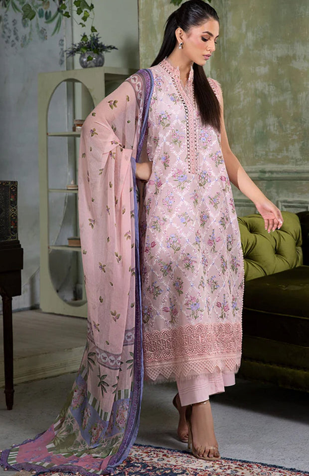 Sobia_Nazir - Sobia Nazir Vital'25 Vol 2 Embroidered Lawn Suits Unstitched 3 Piece - Summer Collection - aubranz.com