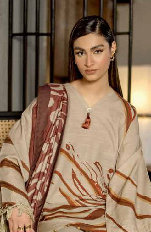 Mariab - M Basics WINTER'24 By Maria.B UNSTITCHED 3 PIECE- WINTER COLLECTION - aubranz.com