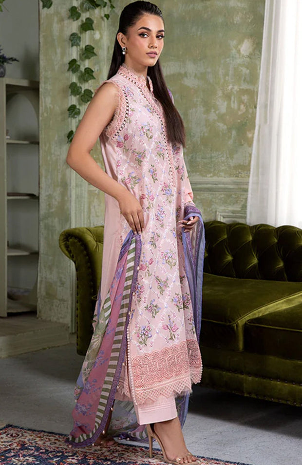 Sobia_Nazir - Sobia Nazir Vital'25 Vol 2 Embroidered Lawn Suits Unstitched 3 Piece - Summer Collection - aubranz.com