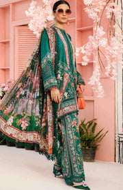 Mariab - MPrint Eid Edit'25 By Maria B Embroidered Lawn Suits Unstitched 3 Piece - Summer Collection - aubranz.com