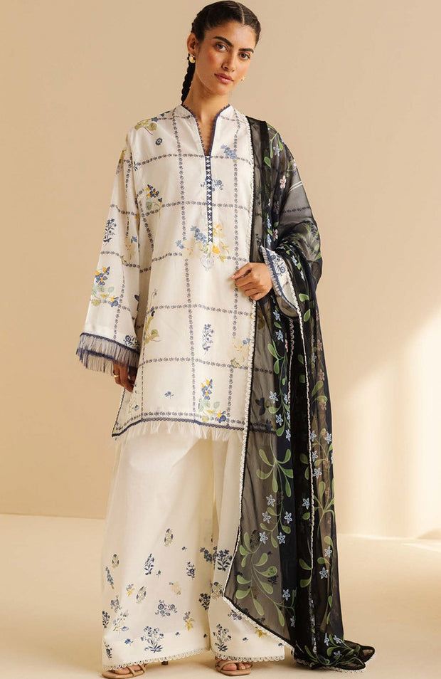 Zara_Shahjahan - Coco Prints Lawn'25 By Zara Shahjahan Printed Lawn suits unstitched 3 piece - Summer Collection - aubranz.com