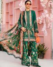 Mariab - MPrint Eid Edit'25 By Maria B Embroidered Lawn Suits Unstitched 3 Piece - Summer Collection - aubranz.com