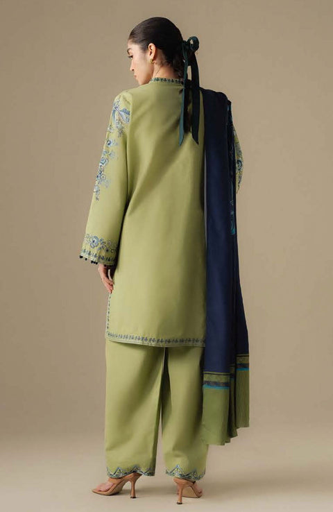 Zara_Shahjahan - COCO WINTER'25 BY ZARA SHAHJAHAN EMBROIDERED KHADDAR SUITS UNSTITCHED 3 PIECE - WINTER COLLECTION - aubranz.com