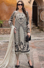 Mariab - Maria B Voyage a'Luxe x Morocco Luxury Lawn'25 Embroidered Suits Unstitched 3 Piece - Summer Collection - aubranz.com