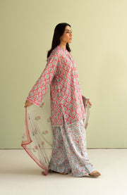 Zara_Shahjahan - Coco Prints'25 by Zara Shahjahan Printed Lawn Suit Unstitched 3 Piece - Summer Collection - aubranz.com