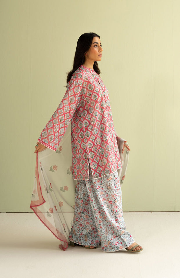 Zara_Shahjahan - Coco Prints'25 by Zara Shahjahan Printed Lawn Suit Unstitched 3 Piece - Summer Collection - aubranz.com