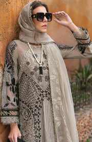 Mariab - Maria B Voyage a'Luxe x Morocco Luxury Lawn'25 Embroidered Suits Unstitched 3 Piece - Summer Collection - aubranz.com