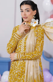 Qalamkar - Q Prints Vol II'25 by Qalamkar Printed Lawn Suits Unstitched 3 Piece - Summer Collection - aubranz.com