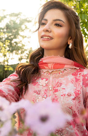 Mariab - M Basic Eid II Collection'25 Printed Lawn Suits Unstitched 3 piece - summer collection - aubranz.com