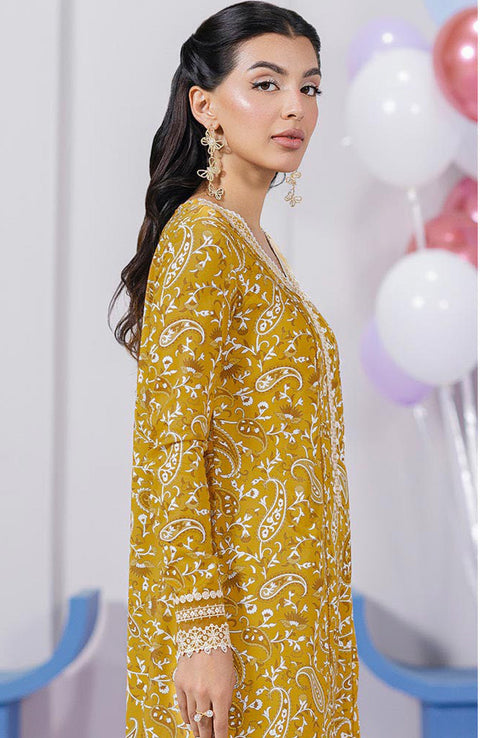 Qalamkar - Q Prints Vol II'25 by Qalamkar Printed Lawn Suits Unstitched 3 Piece - Summer Collection - aubranz.com