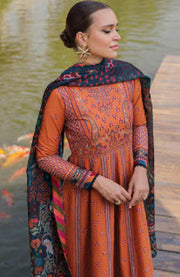 Xenia - Xenia Luxury Lawn'25 Embroidered Suits Unstitched 3 Piece - Summer Collection - aubranz.com
