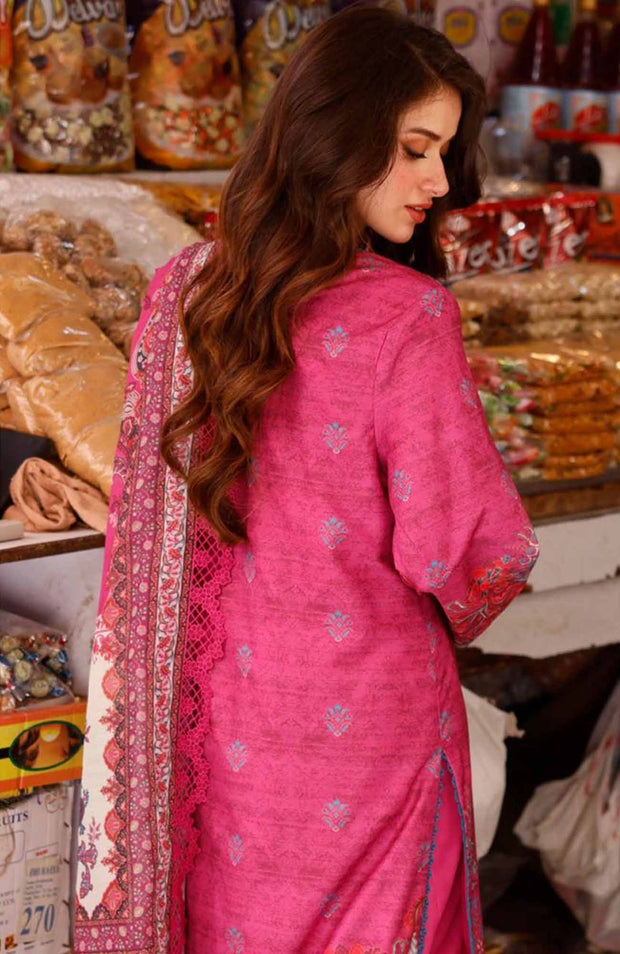Arabic Lawn Collection 2024 by Asim Jofa Unstitched Three Piece Suit SKU#45