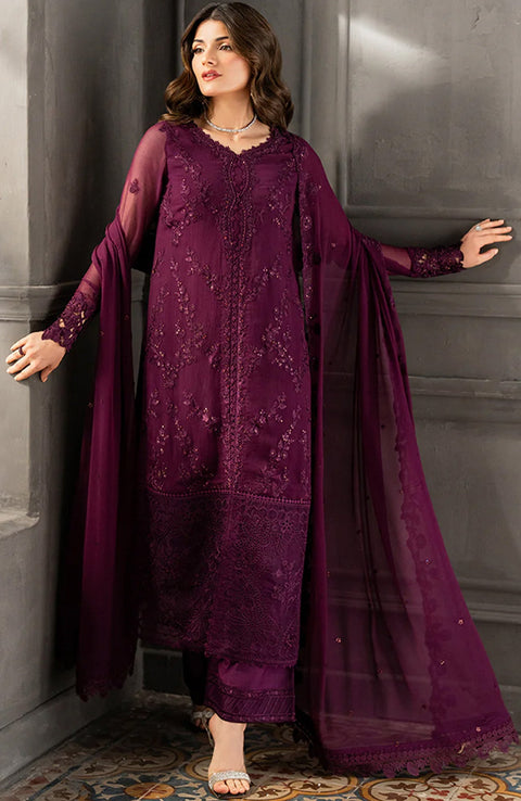 Azure - Azure Ensembles Festive Lawn'25 Embroidered Suits Unstitched 3 Piece - Summer Collection - aubranz.com