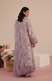 Afrozeh - Floral Charm'25 by Afrozeh Embroidered Lawn Suits Unstitched 3 Piece - Summer Collection - aubranz.com