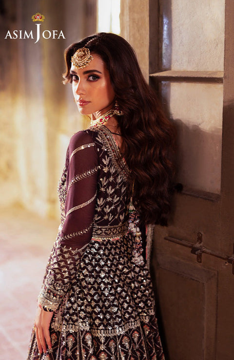 Asimjofa - Bekhudi by Asim Jofa Embroidered Suit Unstitched 3 Piece - Formal Collection - aubranz.com