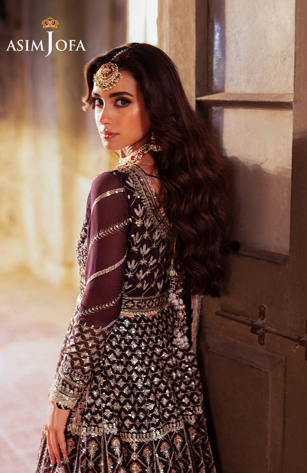 Asimjofa - Bekhudi by Asim Jofa Embroidered Suit Unstitched 3 Piece - Formal Collection - aubranz.com