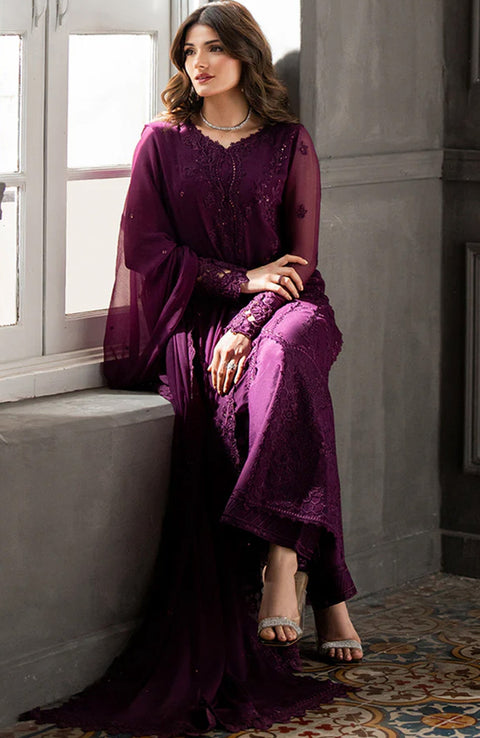 Azure - Azure Ensembles Festive Lawn'25 Embroidered Suits Unstitched 3 Piece - Summer Collection - aubranz.com