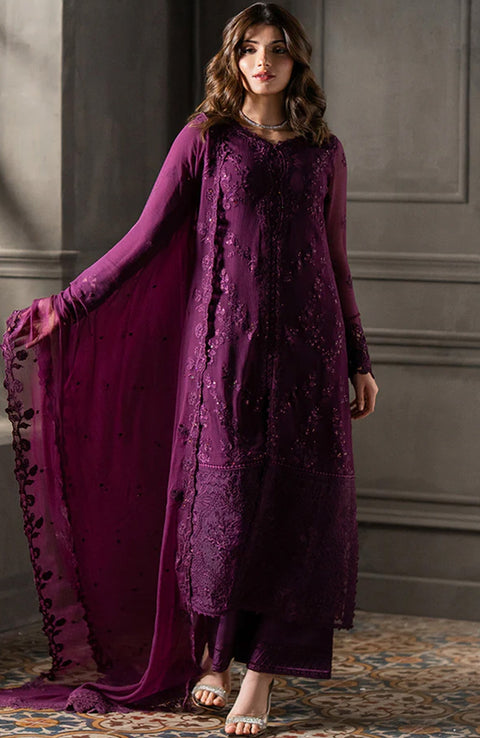 Azure - Azure Ensembles Festive Lawn'25 Embroidered Suits Unstitched 3 Piece - Summer Collection - aubranz.com