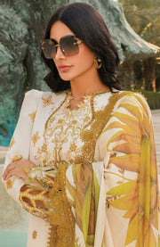 Rangrasiya - Carnation By Rangrasiya Lawn Collection'24 3 Piece Unstitched RRCRN24L D2-Summer Collection - aubranz.com