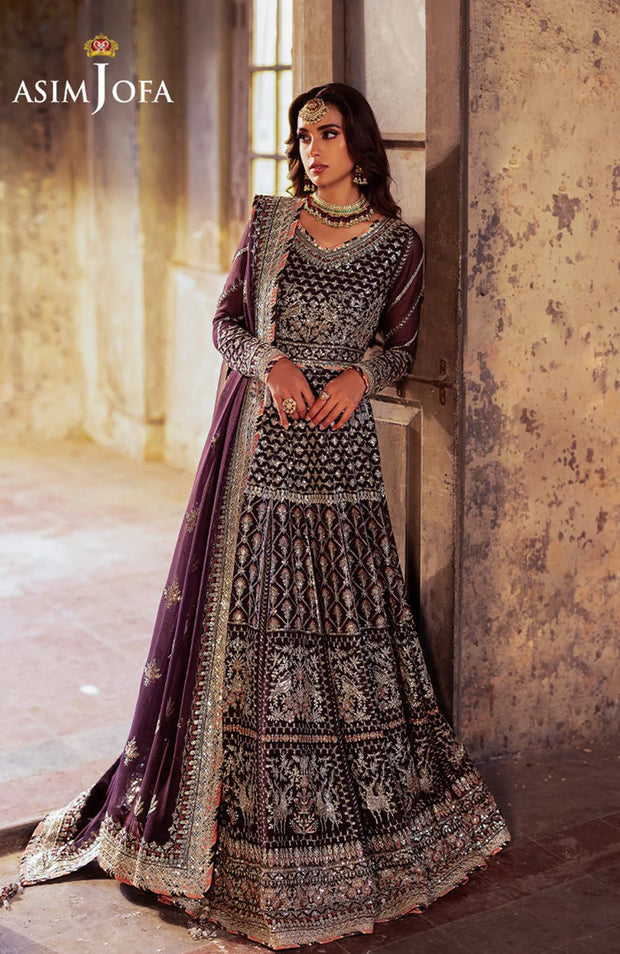 Bekhudi by Asim Jofa – Embroidered Unstitched 3 Piece Suit SKU#AJ40