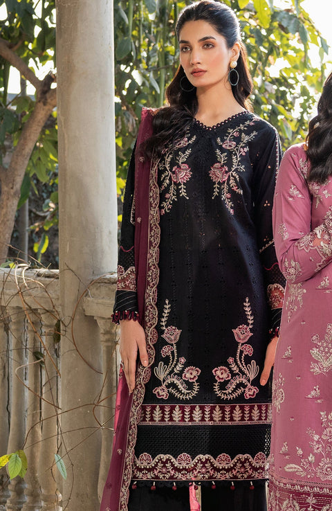 Farasha - Bahaar Embroidered Lawn'24 By Farasha Unstitched 3 Piece Summer Collection - aubranz.com