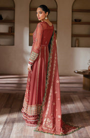 Xenia - Niran by Xenia Embroidered Chiffon Suits Unstitched 3 Piece - Formals Collection - aubranz.com