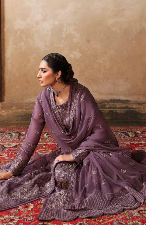 Flossie - Mehak Formals'24 By Flossia Unstitched 3 Piece Wedding formal Collection - aubranz.com
