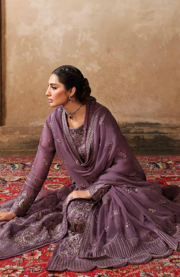 Flossie - Mehak Formals'24 By Flossia Unstitched 3 Piece Wedding formal Collection - aubranz.com