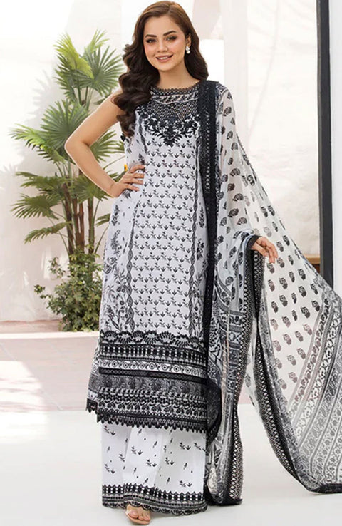 Sobia_Nazir - Sobia Nazir Vital Lawn'25 Embroidered Suits Unstitched 3 Piece - Summer Collection - aubranz.com