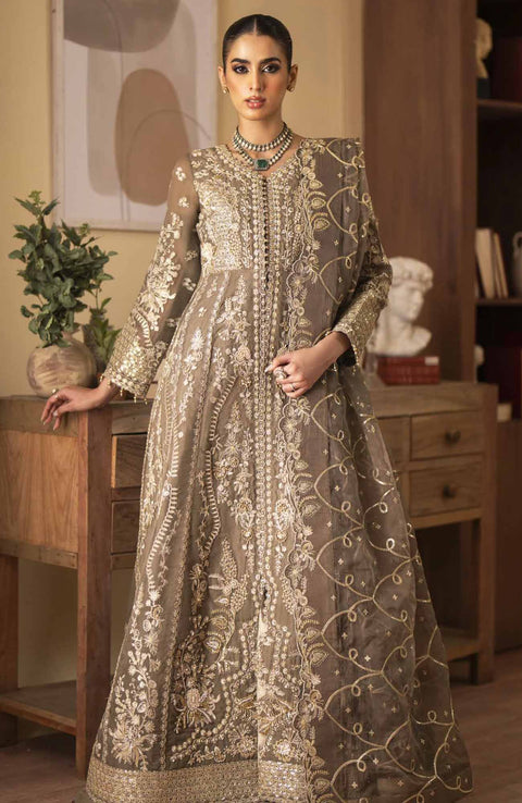 Emanadeel - Romansiyyah Luxury'24 By Emaan Adeel Suit Unstitched 3 Piece Formal Collection - aubranz.com