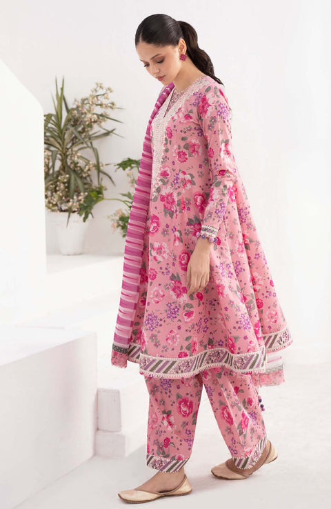 Jazmin - Delia By Jazmin Embroidered Lawn Suits'24 Unstitched 3 Piece Summer Collection - aubranz.com