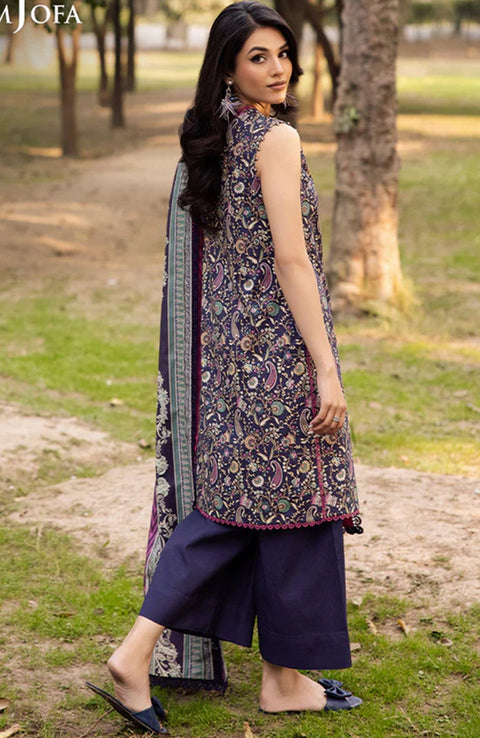 Asimjofa - Asim Jofa Lawn'25 Printed Suits Unstitched 3 Piece - Summer Collection - aubranz.com