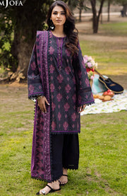 Asimjofa - Asim Jofa Lawn'25 Printed Suits Unstitched 3 Piece - Summer Collection - aubranz.com