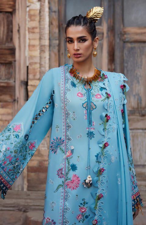 Elan - Elan Lawn'25 Embroidered Lawn Suits Unstitched 3 Piece - Summer Collection - aubranz.com