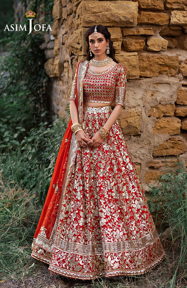 Bekhudi by Asim Jofa – Embroidered Unstitched 3 Piece Suit  Formal Collection | SKU#AJ39