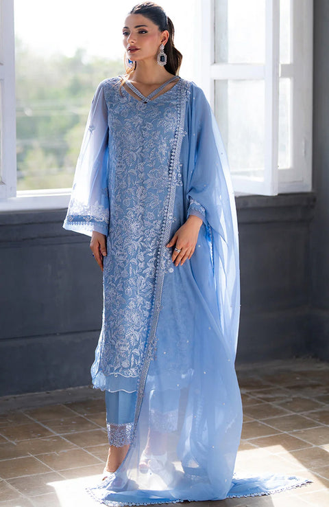 Azure - Azure Ensembles Festive Lawn'25 Embroidered Suits Unstitched 3 Piece - Summer Collection - aubranz.com